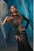 Professional bellydance costume (Classic 416 a-available)